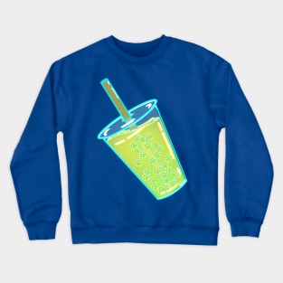 Jelly toe bean boba tea Crewneck Sweatshirt